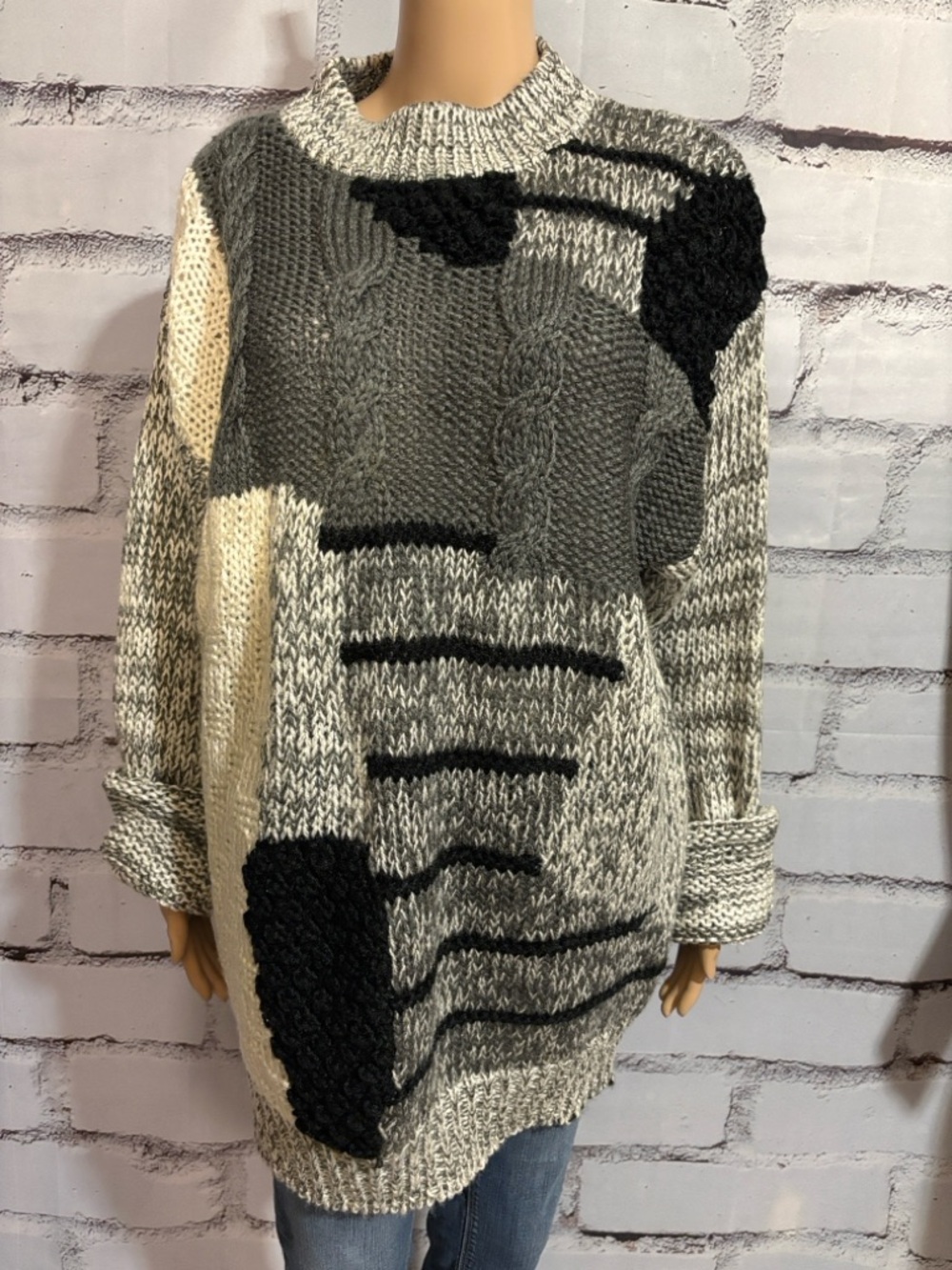Vintage Hand knitted Oakton Limited Men’s Sweater Size 2XLT